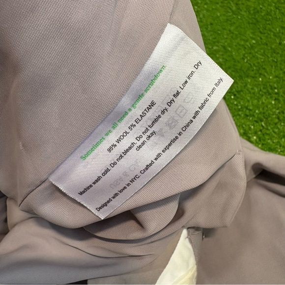 MM Lafleur Wool high rise Lilac dress pants - Picture 9 of 10